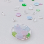 イロドリ水玉髪飾り《紫陽花》