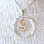 （再入荷）🐉あらゆる運気アップに🐉龍刻印水晶ペンダントヘッド