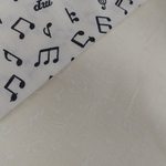 ２枚セット♪音符柄♪コットン