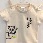 パンダちゃん 名前入りTシャツ