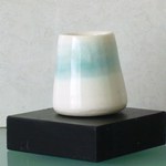 ミニチュア陶器☆花入　青霞