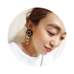 △KTゴールドフラワーピアス△