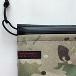 黒いサコッシュ WP zipper カモ PRO 