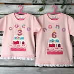 20150705nono様専用　バースデーケーキTシャツ×２枚