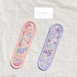 受注製作❁花柄A水筒紐カバー　