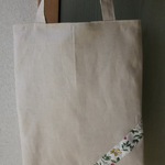 (再販)リネンリバーシブルトートバック(花柄)