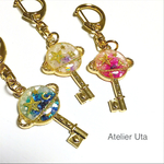 イニシャル入り Planet & Star Kye Charm