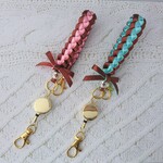 zupizupi217様オーダー品/リール付キーストラップ/チョコミント&いちごチョコ