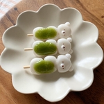 くまのずんだもちのブローチ