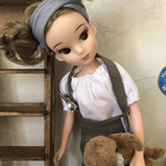 復刻版初代リカちゃん＊パフスリーブブラウス・ホワイト