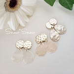new in▽【gold】design plate*shizuku color shell🐚