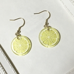 〈再販3〉レモンレモン　　ピアス