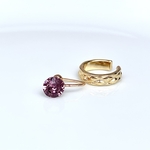 Minette☆イヤーカフ イヤカフ(ノンホールピアス)-555 & 594         ❤︎ SWAROVSKI を使用 ❤︎