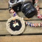 刺繍レンズキャップホルダー（62mm以下用）