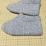 毛糸のルームシューズ 21