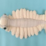 アノマロカリス　ぬいぐるみ　ボア生地　ビッグサイズ