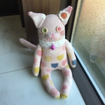 ソックキャット ☆ レースの首輪のピンクちゃん