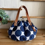 型紙)24cmくし型がま口ぎょうざbag