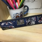 【再】 レトロプレート❤️大人のペンケーススリム