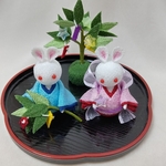 七夕🎋飾り 織姫 彦星