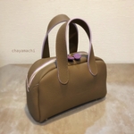 【試作品】シュランケンカーフで仕立てたハンドバッグ【outlet】