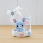 🎈🐰ウサギと風船のバケット🧺（B）