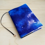 文庫本サイズ ブックカバー 星雲