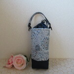 アデラジャ＆超撥水ナイロン❛ネイビー❜でペットボトルケース♪