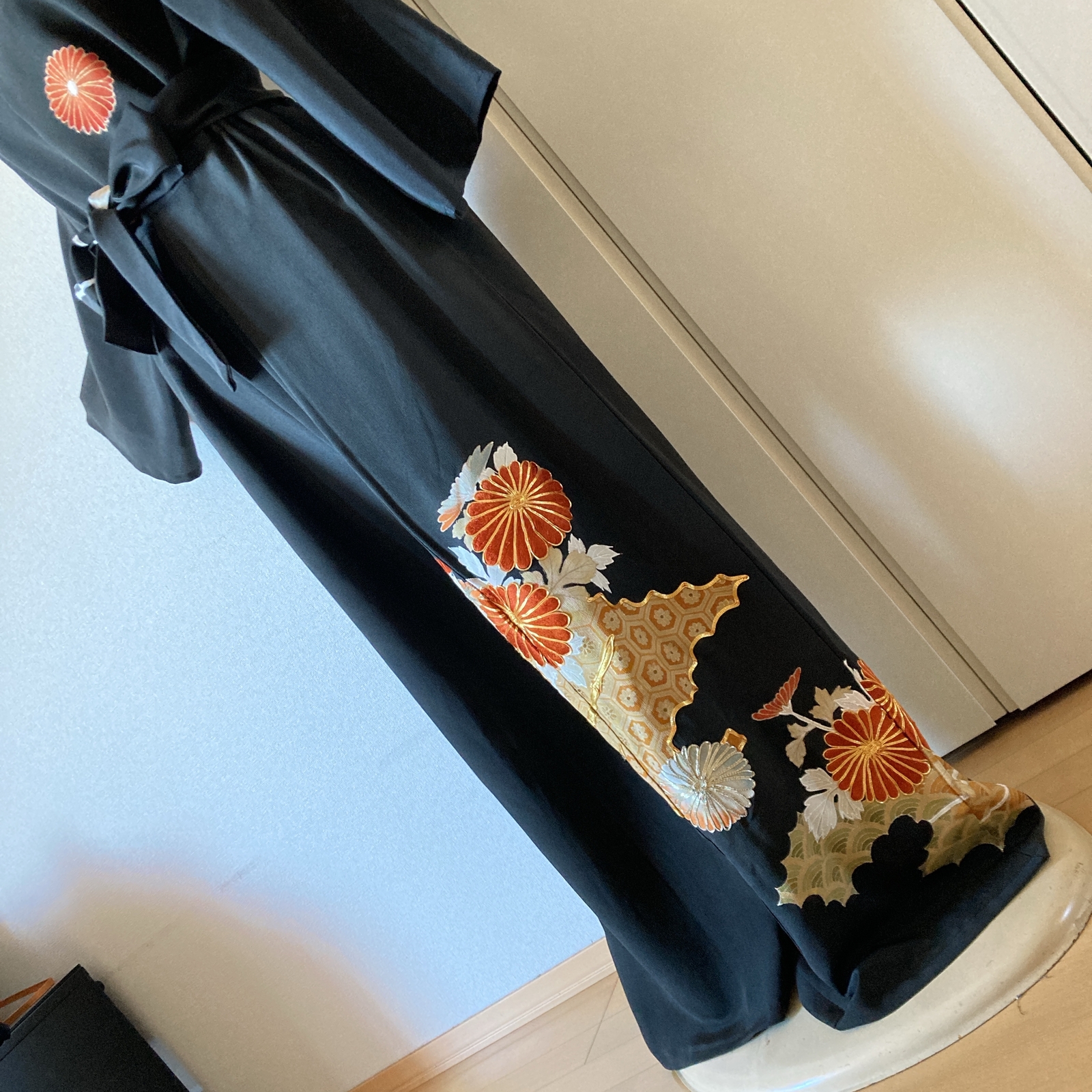 着物リメイク♥黒留袖のセットアップ♥パンツスーツ - Chicco | minne