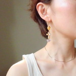 Cross -yellow crystal-