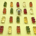 ☆親子でどうぞ☆グミベアのシルバーリング☆GummyBear Ring
