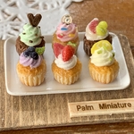 【再販】palm miniature⭐︎6種のカップケーキ