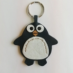 本革キーホルダー ＊ペンギン (1)