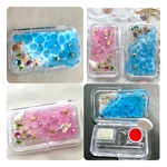 印鑑ケース 海クリアケース ハンコ 婚約祝い プレゼント ペアセット