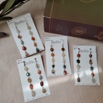 天然石のゆらゆらピアス/イヤリング