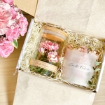 ギフトSet★キャンドル×ボトルフラワー -Gift Set (Soy Candle and Bottled Dry Flower )
