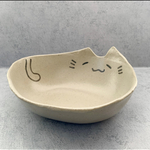 ネコの深鉢(右)