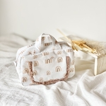 おしりふき一体型おむつポーチ　レインボー