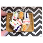 ミニチュアフード★えびたまご＆フルーツサンドセット☆