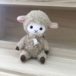 ❤️送料無料❤️ハンドメイドわんぱく双子の小さなテディベア風ヒツジひつじ羊🐑ベージュ