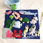 大人気!フェルトのお魚釣り♥フェルトままごと♡布おもちゃ