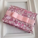 初回Special price＊リバティ＊ジェニーズリボンズ(いちごミルク)　コインケース