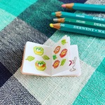 ちまちまぬりえ豆本 喫茶けものみち編
