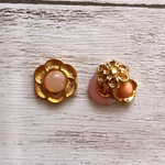 ボタンアクセサリー(ピアス・イヤリング)