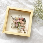 ドライフラワー　ボックスアレンジ　bouquetbox 《carnation》母の日　両親贈呈品
