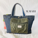 デニムミニトートバック ハンドメイド