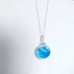 ハンドメイド ネックレス 海+空 a-14