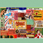 デザインペーパー⑧ / コラージュ/ A4 / 10枚 / アメリカン