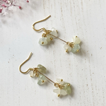5月の誕生石⚪︎翡翠イヤリング（ピアス）