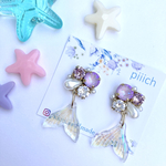 マーメイド🧜‍♀️パープル　スワロフスキー